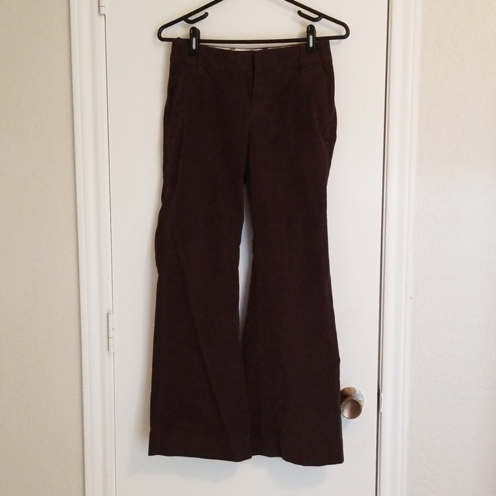 Gap Stretch Corderoy Chocolate Pants Juniors 0R